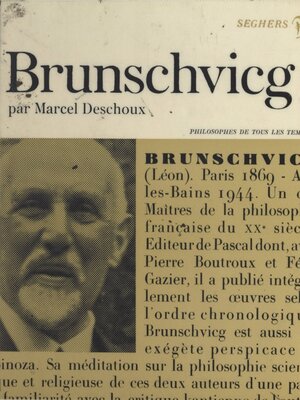 cover image of Léon Brunschvicg